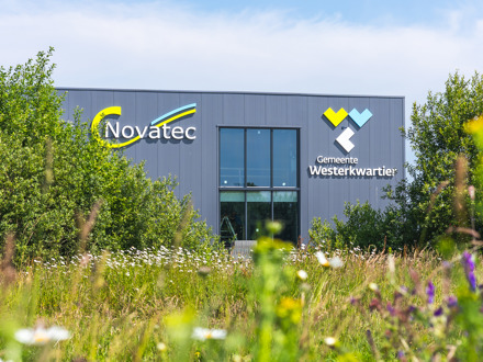 Nieuwbouw buitendienst gemeente en Novatec Leek
